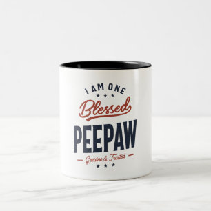 Tasse 2 Couleurs Je Suis Une Bénédiction Peepaw Design