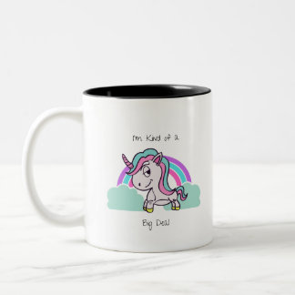 Tasse 2 Couleurs Je suis une sorte de grande licorne