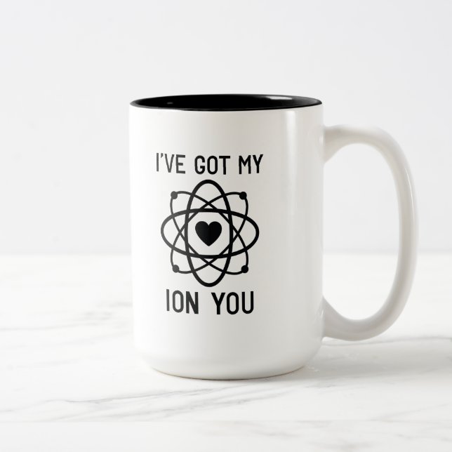 Tasse 2 Couleurs Je t'ai mon Ion (Droit)