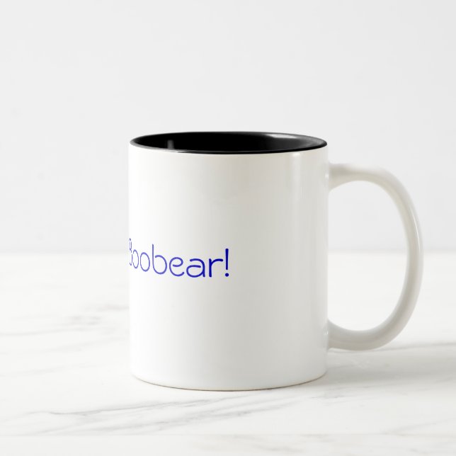 Tasse 2 Couleurs Je t'aime Boobear ! (Droit)
