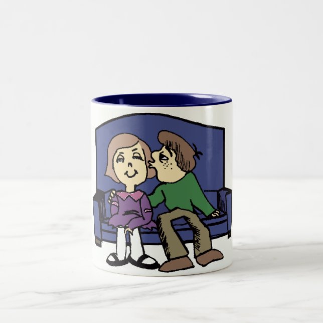 Tasse 2 Couleurs Je T'Aime Valentine (Centre)