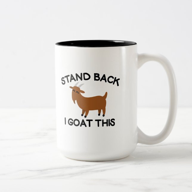 Tasse 2 Couleurs Je Vais Ça (Droit)