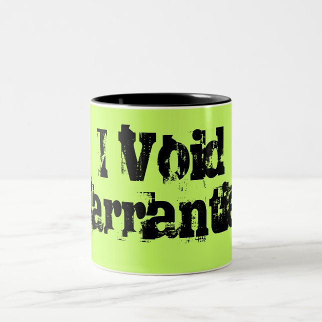 Tasse 2 Couleurs Je vide des garanties (Centre)