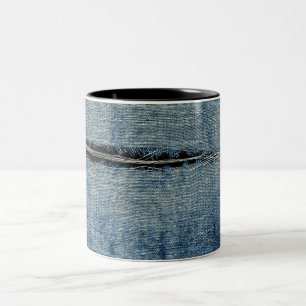 Tasse 2 Couleurs Jeans arrachés