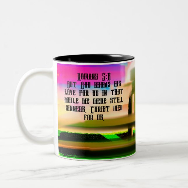 Tasse 2 Couleurs Jésus (Gauche)
