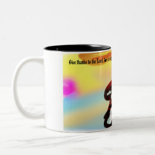 Tasse 2 Couleurs Jésus est ici