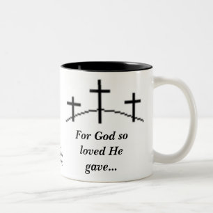 Tasse 2 Couleurs Jésus est notre seigneur mug#2