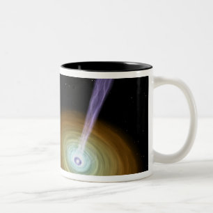 Tasse 2 Couleurs Jets de matériel fuyant