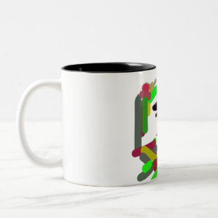 Tasse 2 Couleurs Jeu d'automne renard