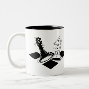 Tasse 2 Couleurs Jeu d'échecs