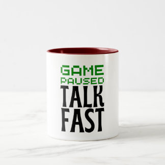Tasse 2 Couleurs Jeu Pause Parler Fast - Amusant Joueur