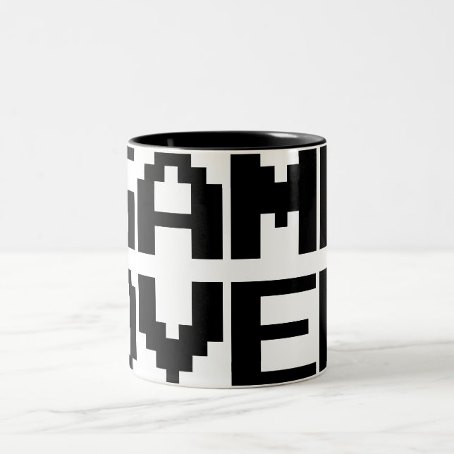 Tasse 2 Couleurs Jeu plus de (Centre)