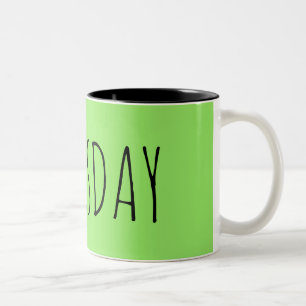 Tasse 2 Couleurs jeudi Collection Semaine
