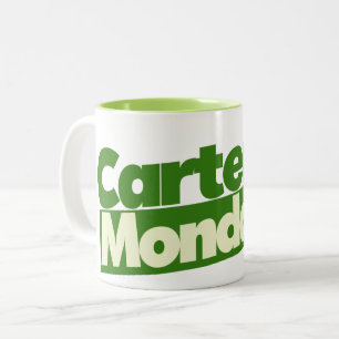 Tasse 2 Couleurs Jimmy Carter 76 Carter Mondale rétro Politique
