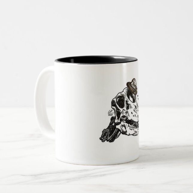 TASSE 2 COULEURS JOEL DINOSAUR| LE DERNIER DE NOUS PARTIE 2 (Devant gauche)