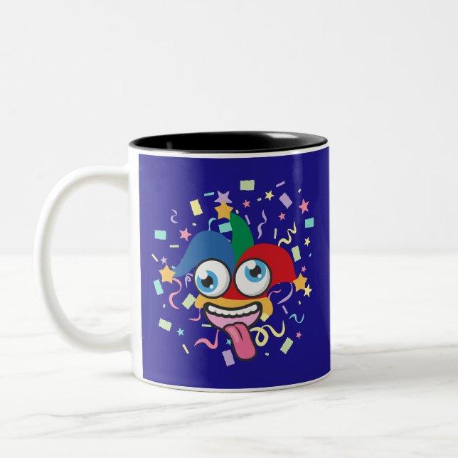 TASSE 2 COULEURS JOKER PRANKS (Gauche)