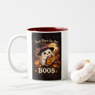 Tasse 2 Couleurs Joli fantôme Halloween 