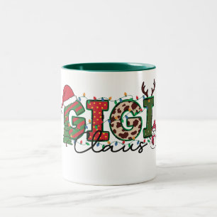 Tasse 2 Couleurs Joli Gigi Claus