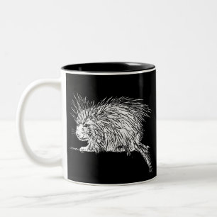 Tasse 2 Couleurs Joli hérisson