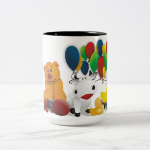 Tasse 2 Couleurs Joli motif d'enfant