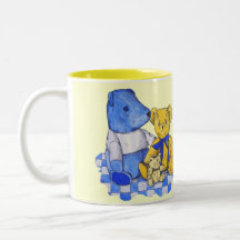 joli tableau d'ours en peluche
