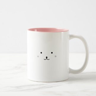 Tasse 2 Couleurs Joli visage de l'ours