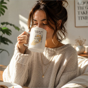 Tasse 2 Couleurs Jolie 'Vous êtes mon coin de soleil' Saint-Valenti