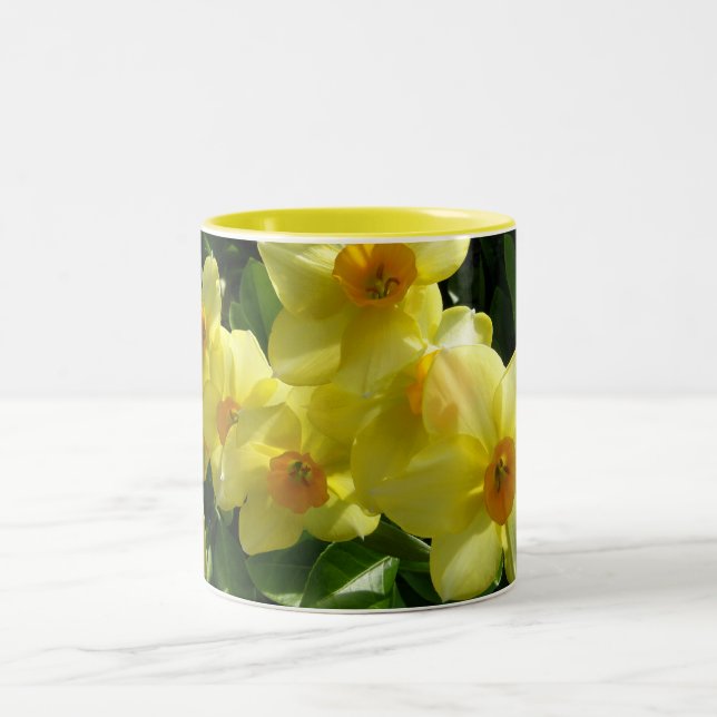 Tasse 2 Couleurs Jonquils/jonquilles/narcisse (Centre)
