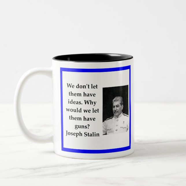 Tasse 2 Couleurs Joseph Stalin (Gauche)