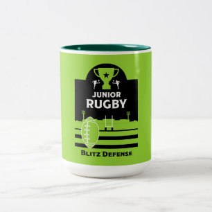 Tasse 2 Couleurs Joueurs Junior De Rugby