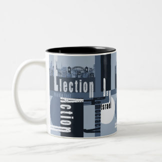 Tasse 2 Couleurs Jour d'élection