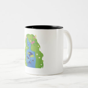 Tasse 2 Couleurs Jour des terres pour les femmes courageuses