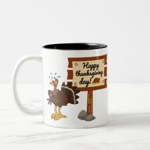 Tasse 2 Couleurs Jour du bon thanksgiving amusant
