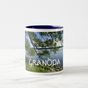 Tasse 2 Couleurs Jour heureux "grand-papa " de grands-parents
