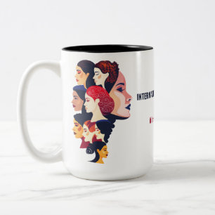 Tasse 2 Couleurs Journée internationale de la femme IWD 8 mars