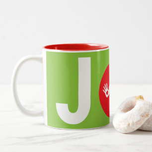 Tasse 2 Couleurs JOY Chiropractic Ornament Design