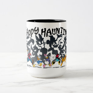 Tasse 2 Couleurs Joyeuse chasse fantôme de Mickey et ses amis