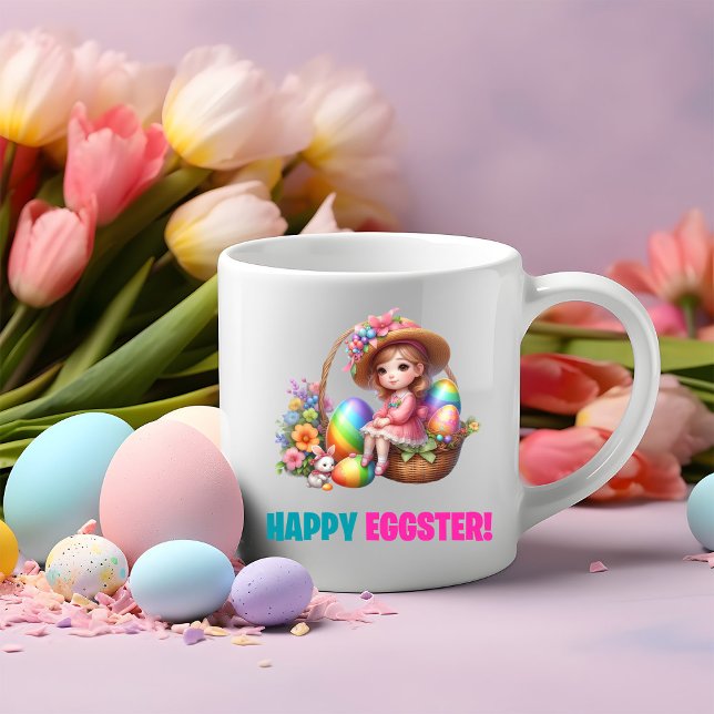 Tasse 2 Couleurs Joyeuse fête de Pâques - Célébrer (Créateur téléchargé)
