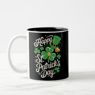 Tasse 2 Couleurs Joyeuse Saint-Patrick Patrimoine Irlandais St Patt