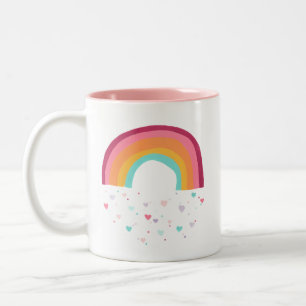 Tasse 2 Couleurs Joyeux arc-en-ciel