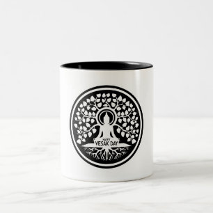 Tasse 2 Couleurs Joyeux jour de Vesak