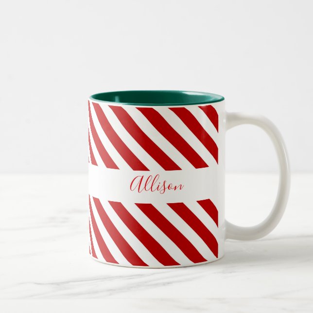 Tasse 2 Couleurs Joyeux Noël (Droit)