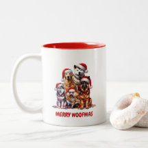 Joyeux Noël de chien Woofmas