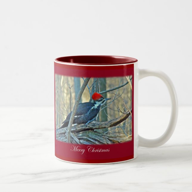 Tasse 2 Couleurs Joyeux Noël de Pic Pilé (Droit)