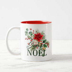 Tasse 2 Couleurs Joyeux Noel rustique vintage français