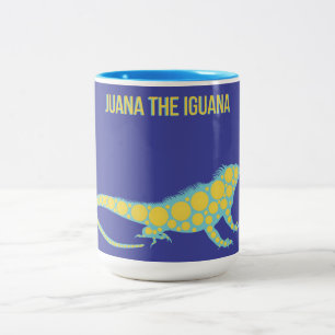 Tasse 2 Couleurs Juana l'Iguane 
