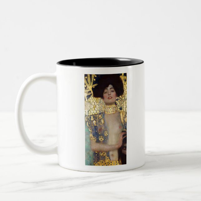 Tasse 2 Couleurs Judith de Gustav Klimt et chef d'Holofernes (Gauche)
