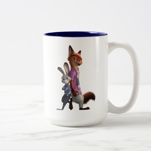 Tasse 2 Couleurs Judy and Nick Best Buds (Droit)