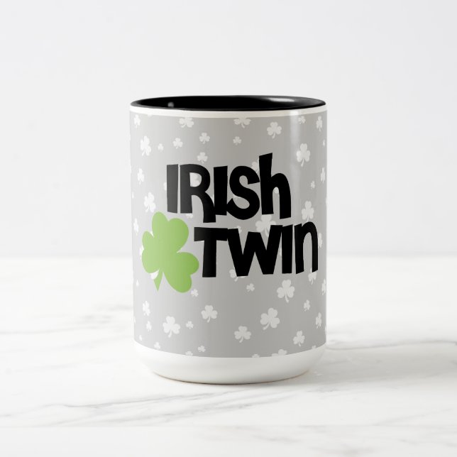 Tasse 2 Couleurs Jumeau irlandais (Centre)