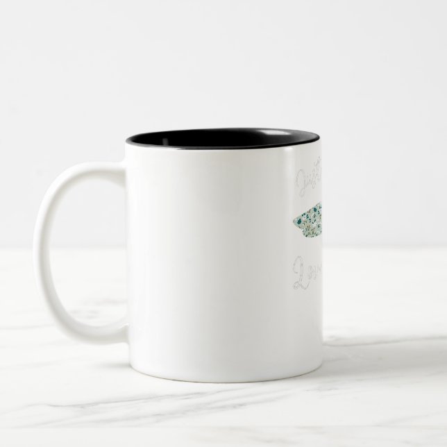 Tasse 2 Couleurs Just Girl Who Loves Sharks (Gauche)